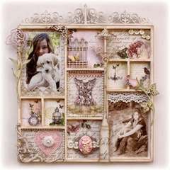 Shabby-Chic Wall Decor **Websters Pages & Dusty Attic DT**