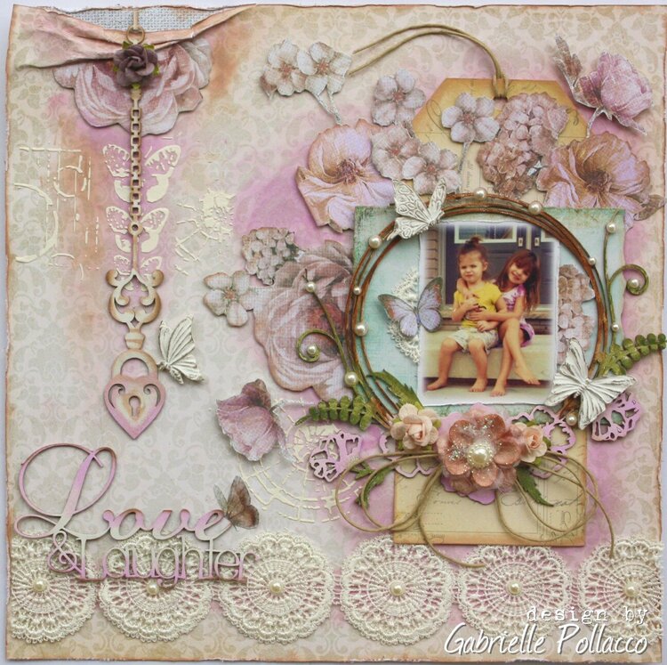 Love &amp; Laughter **The Scrapbook Diaries ~ NEW Kit!**