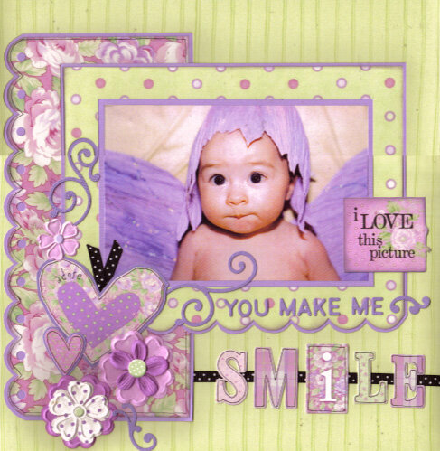 (Daisy d&#039;s DT ~ CHA 2008 Sneak Peek)  You Make me Smile