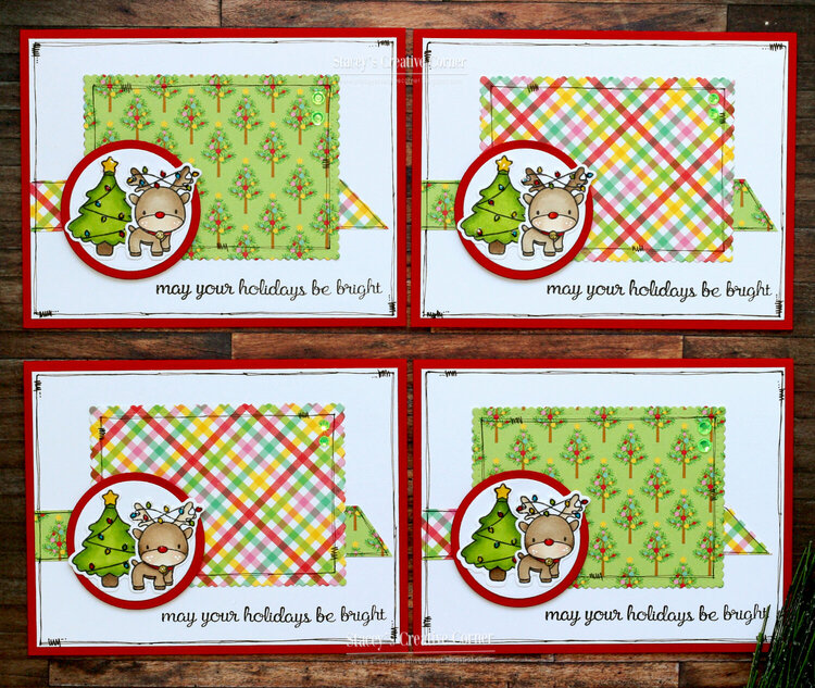 May Your Holidays Be Bright Card Set