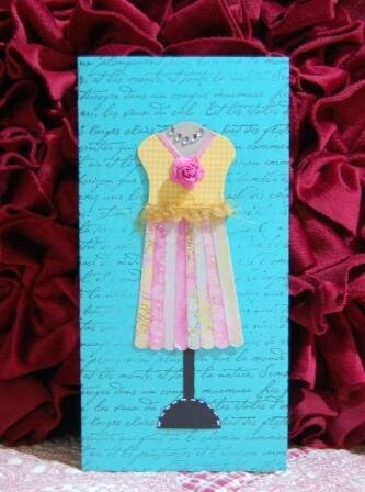 Paper Pieced dress