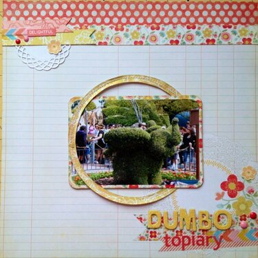 Dumbo topiary