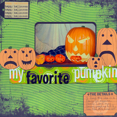 My favorite pumpkin