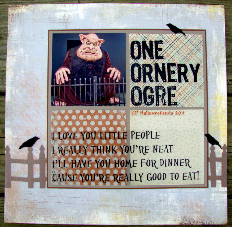 One Ornery Ogre