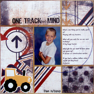 One Track(tor) Mind