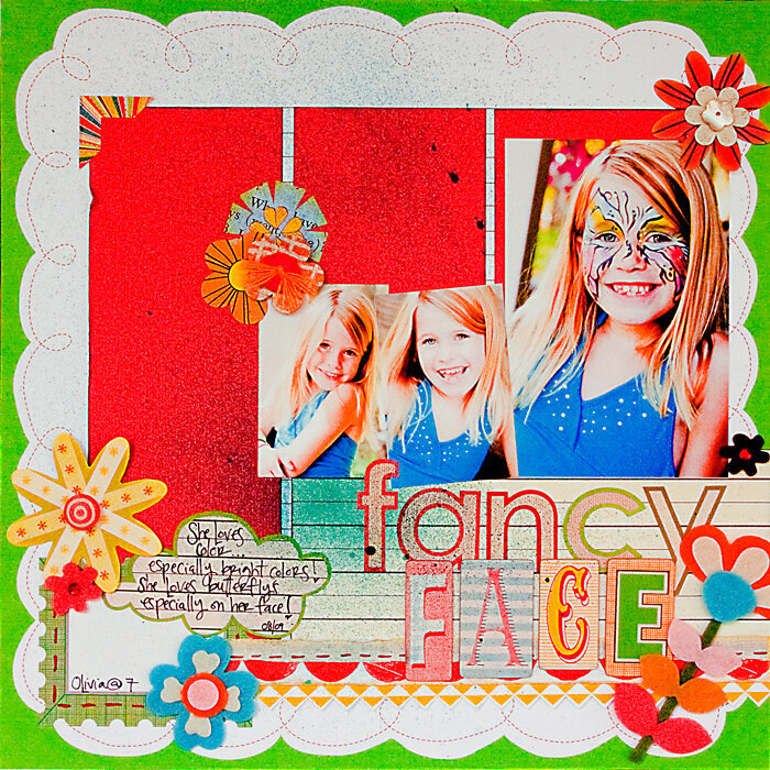 Fancy Face by Kimberly Neddo