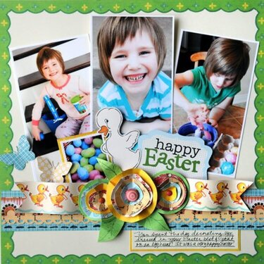 happy easter by Vicki Boutin