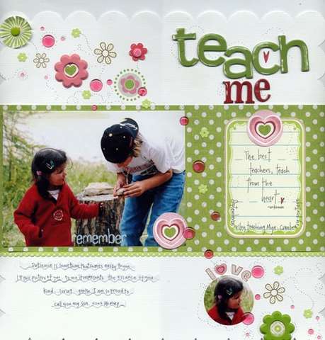 Teach Me by Sharly Balcaen for Sassafras Lass