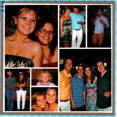 Rehearsal Dinner Photo Collage LO