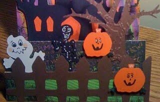 Happy Halloween Thursday Throwback Challenge Stair Step Card