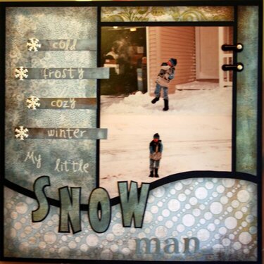 My Little Snow Man