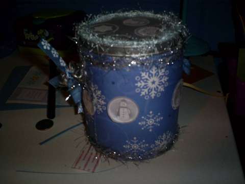 Winter Paint Can