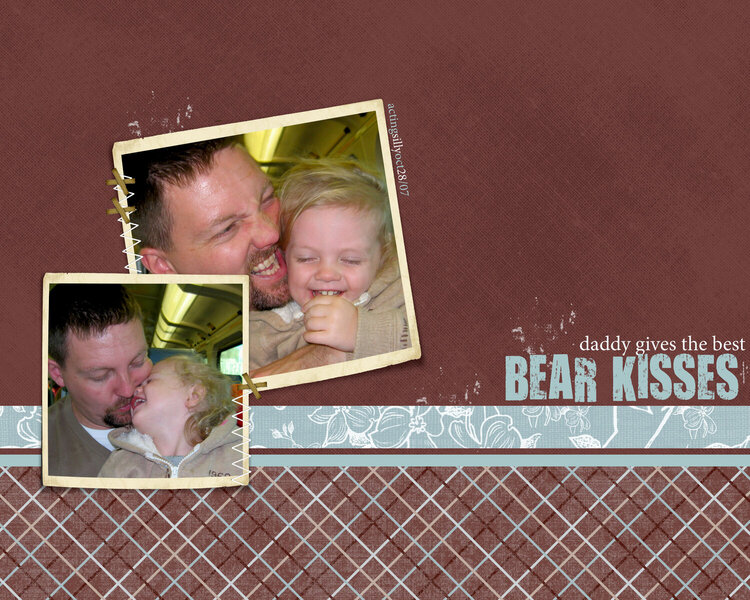 bear kisses