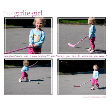 [no] girlie girl