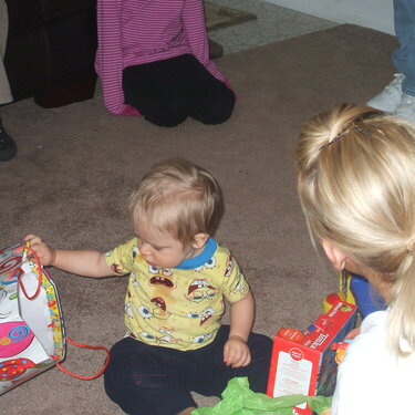 gavyn first b day