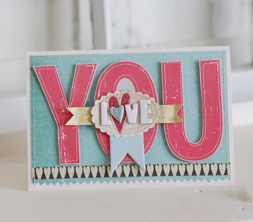 New Be You collection - Love You Card
