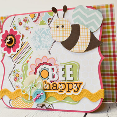 Bee Happy Card