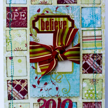 Believe 2010 Christmas Card