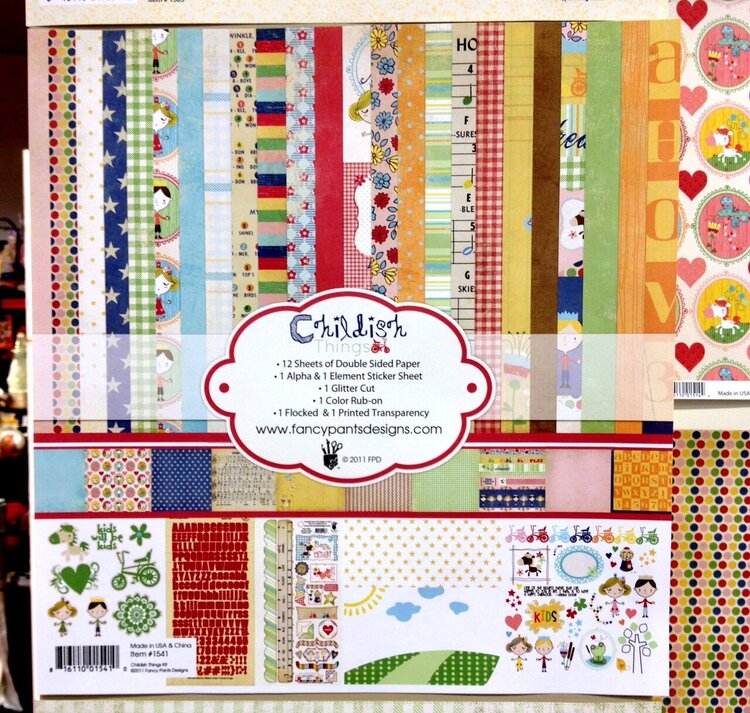 NEW Fancy Pants Designs CHA - Childish COllection