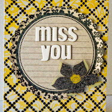 Miss You card - **New Fancy Pants Release**