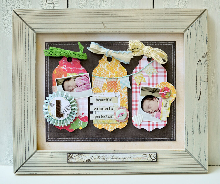 Framed Tag Home Decor