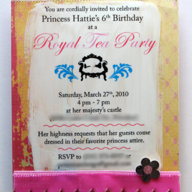 Tea Party Invite