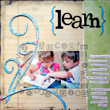 {learn} by Holly Pittroff for Fancy Pants