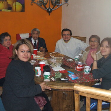 la cena de navidad dic 2007