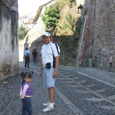 Mi papito y Yo Taxco Nov 2007