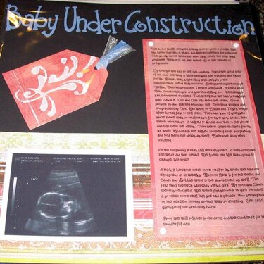 16 Baby Under Construction