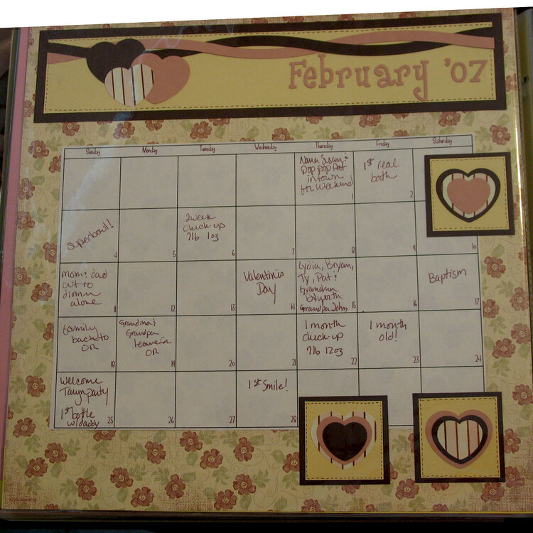 February calendar