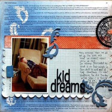 Kid Dreams ** Pea Profile-- February**