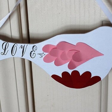 Love Bird door hanging