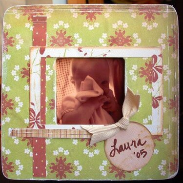 Laura Frame --Crate Paper