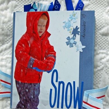 snow-dec 2005 mini album in a dvd tin