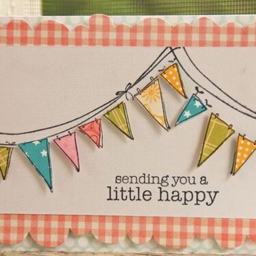 Sending you a little happy card