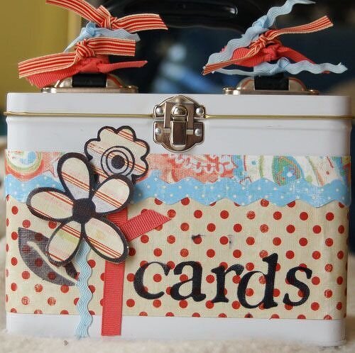 Card Lunchbox Organizer **class project**