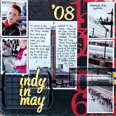 Indy In May ** Pea Profile- February**