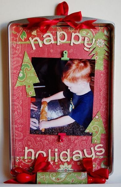 Happy Holidays  Cookie Sheet -- Flair