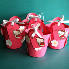 Hello Kitty Birthday goodie baskets