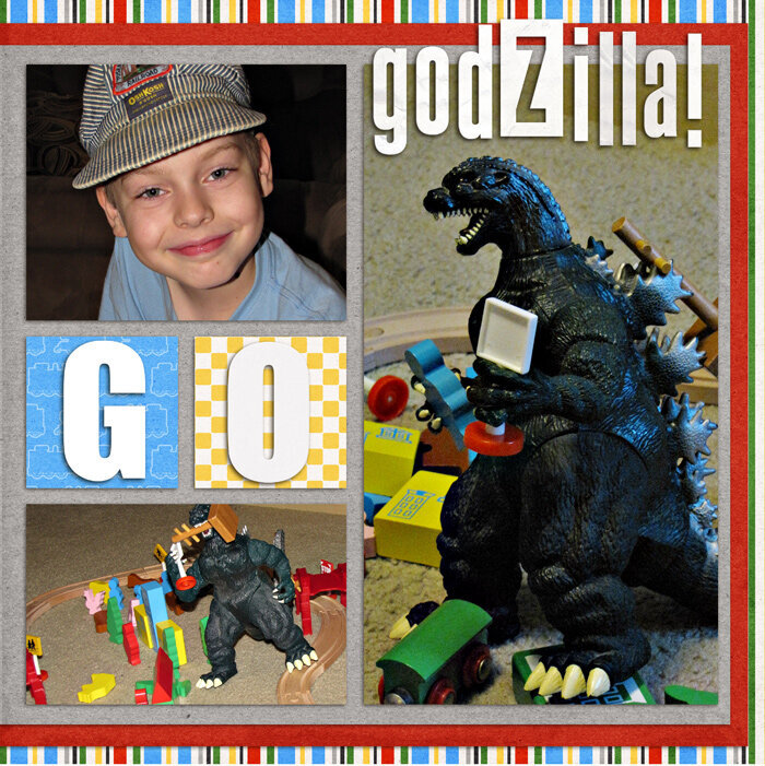 Go Go Godzilla (right)