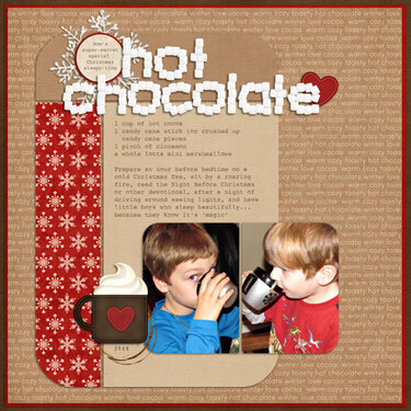 Mom&#039;s Super-Secret, Christmas, Sleepy-time Hot Chocolate