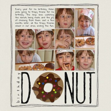 Birthday Donuts &#039;09