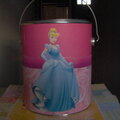 Cinderella  Altered paint can