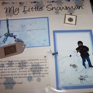 My Little Snowman