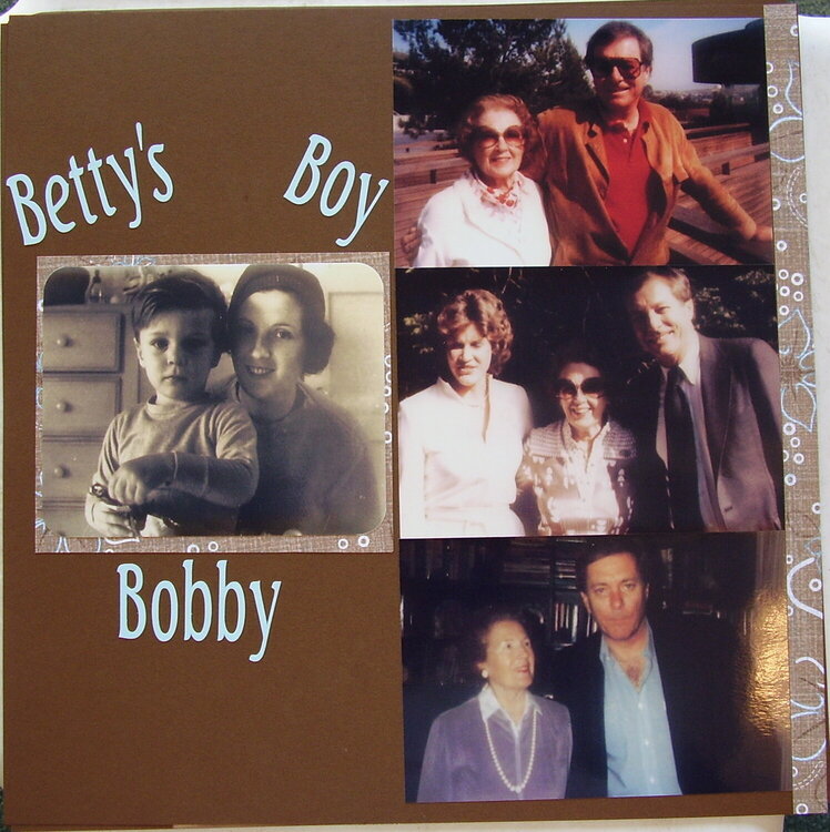 Betty&#039;s Boy, Bobby
