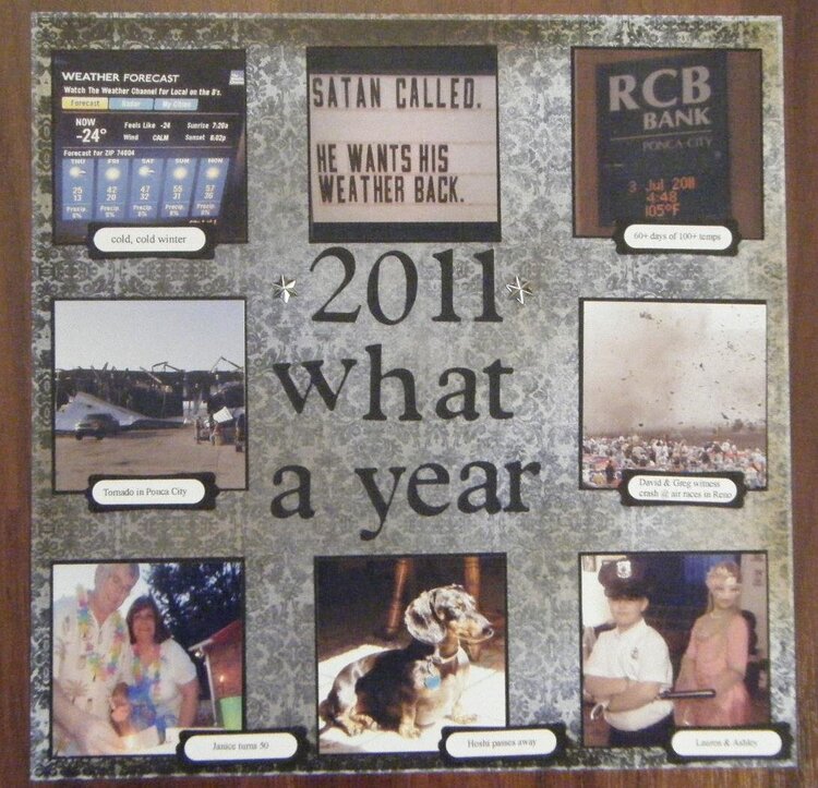 2011 what a year - left side