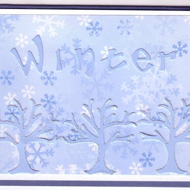 Winter card