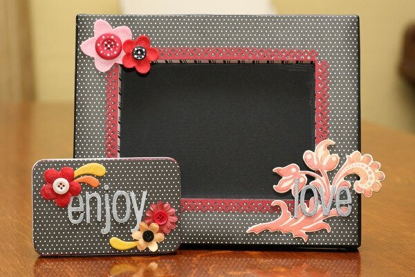 gift card holder and frame