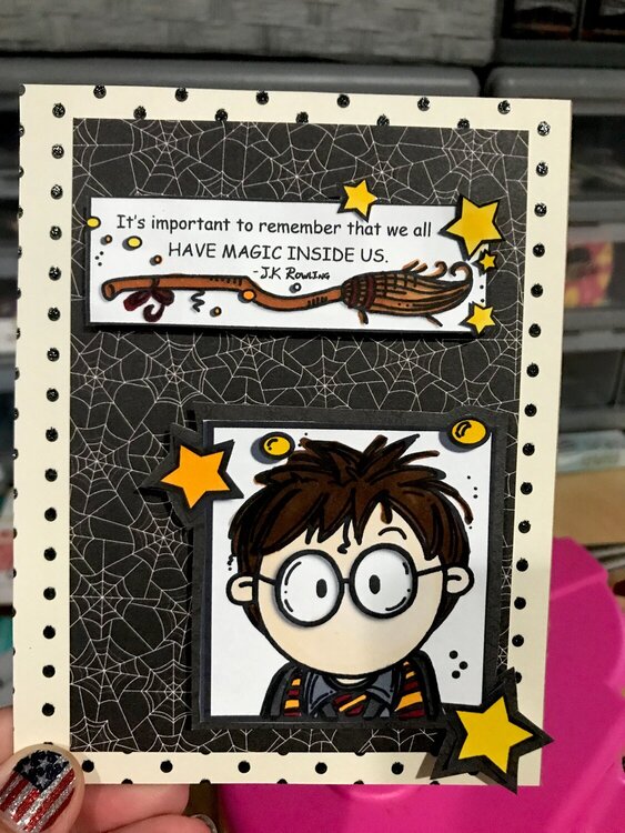 Harry Potter Birthday Card